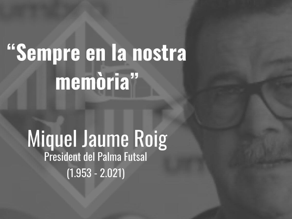 El recuerdo a Miquel Jaume