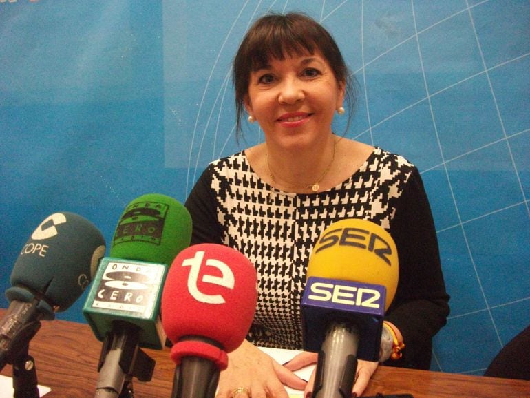 Mercedes Alonso, portavoz del PP