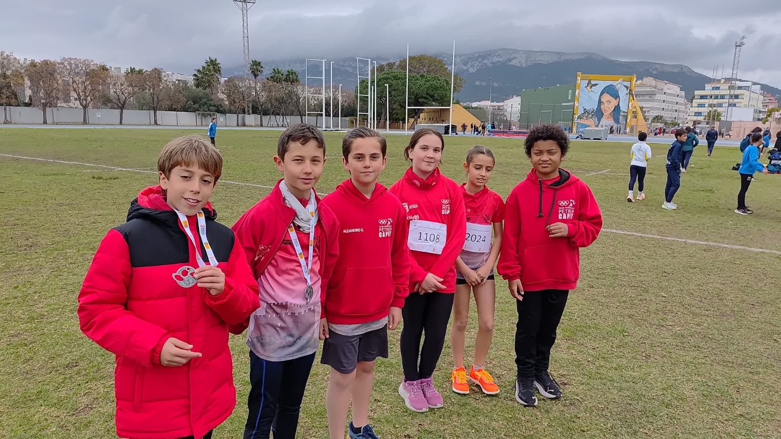 Atletas Sub-12 del CAPET en Dénia