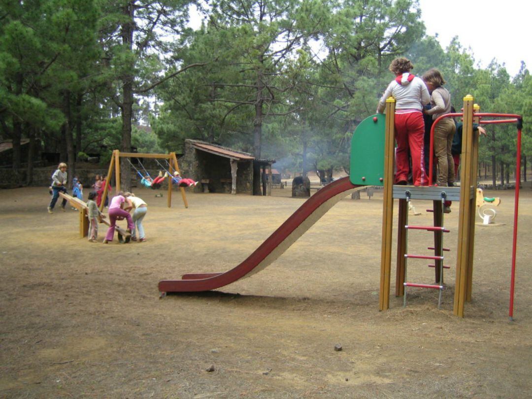 Niños en el parque. 