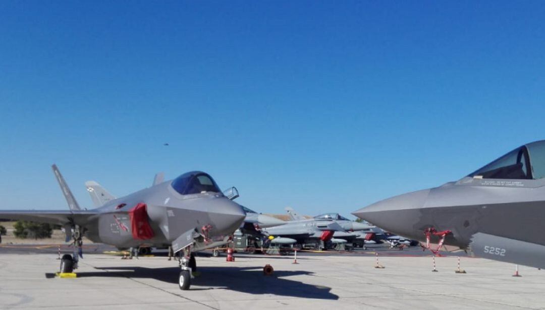 Imagen de un caza F-35