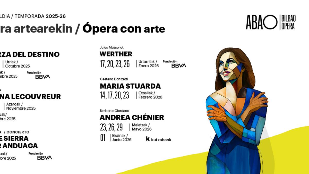 ABAO Bilbao Opera ha presentado su 74ª temporada basada en la ficción histórica