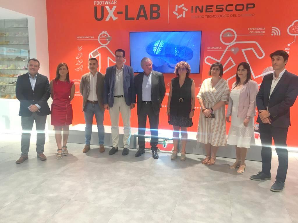 Presentación del laboratorio de calzado en INESCOP