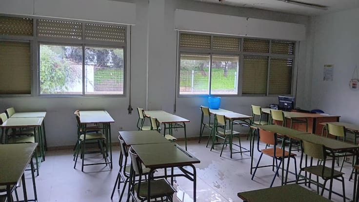 Alumnos del Hozgarganta vuelven a clase