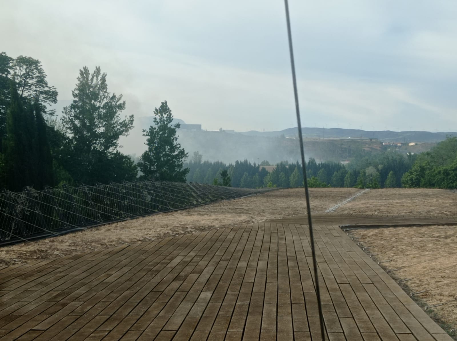 La Rioja registra este lunes dos incendios en Agoncillo y Logroño