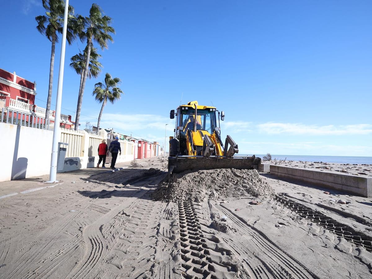 Municipios del litoral de Castellón piden soluciones y protección ante los daños causados por el último temporal