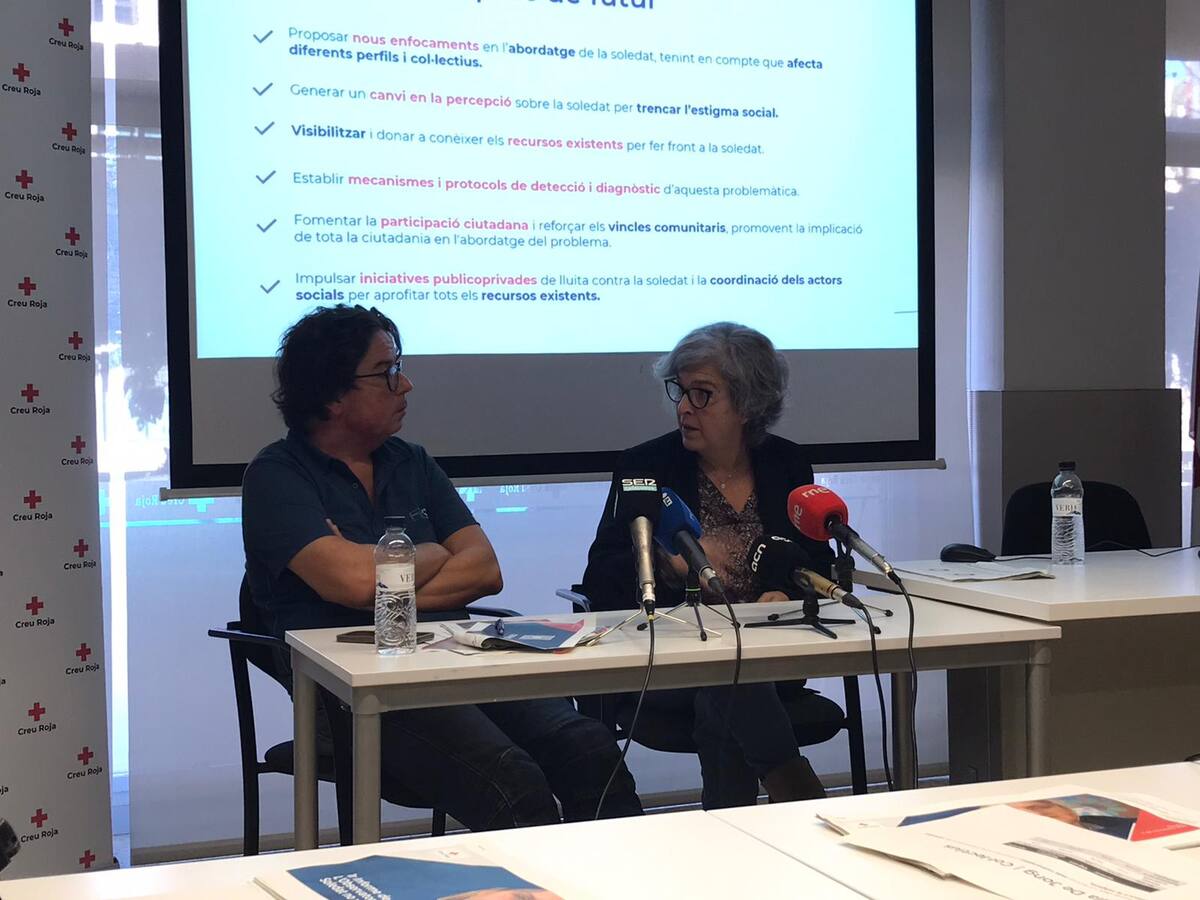 Jordi Martori i Anna Sabaté analitzen el primer estudi sobre la soledat no volguda a les comarques gironines