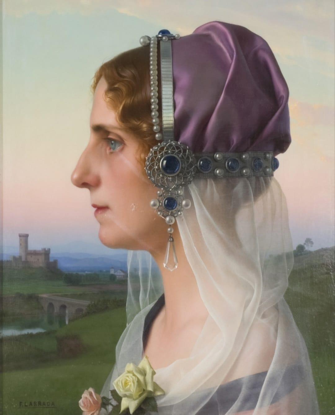 Retrato de Antonia Chércoles( expuesto en la Academia de San Fernando de Madrid)