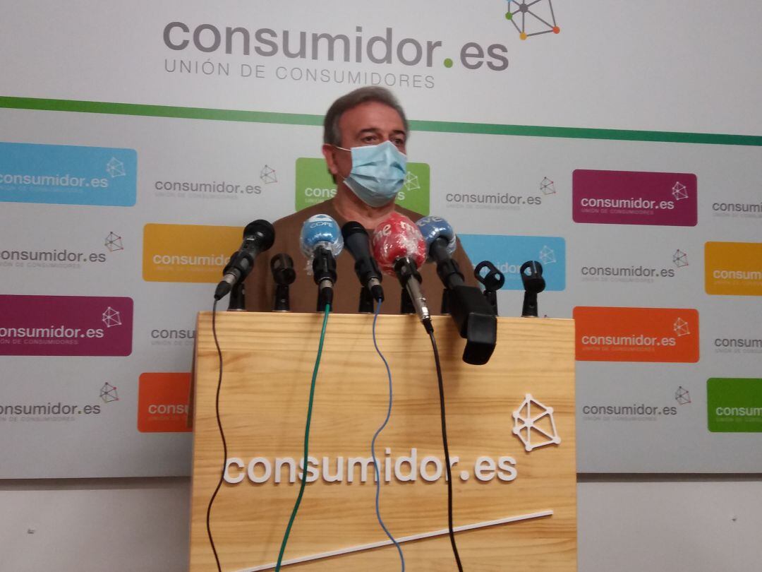 Dacio Alonso, presidente de la Unión de Consumidores de Asturias