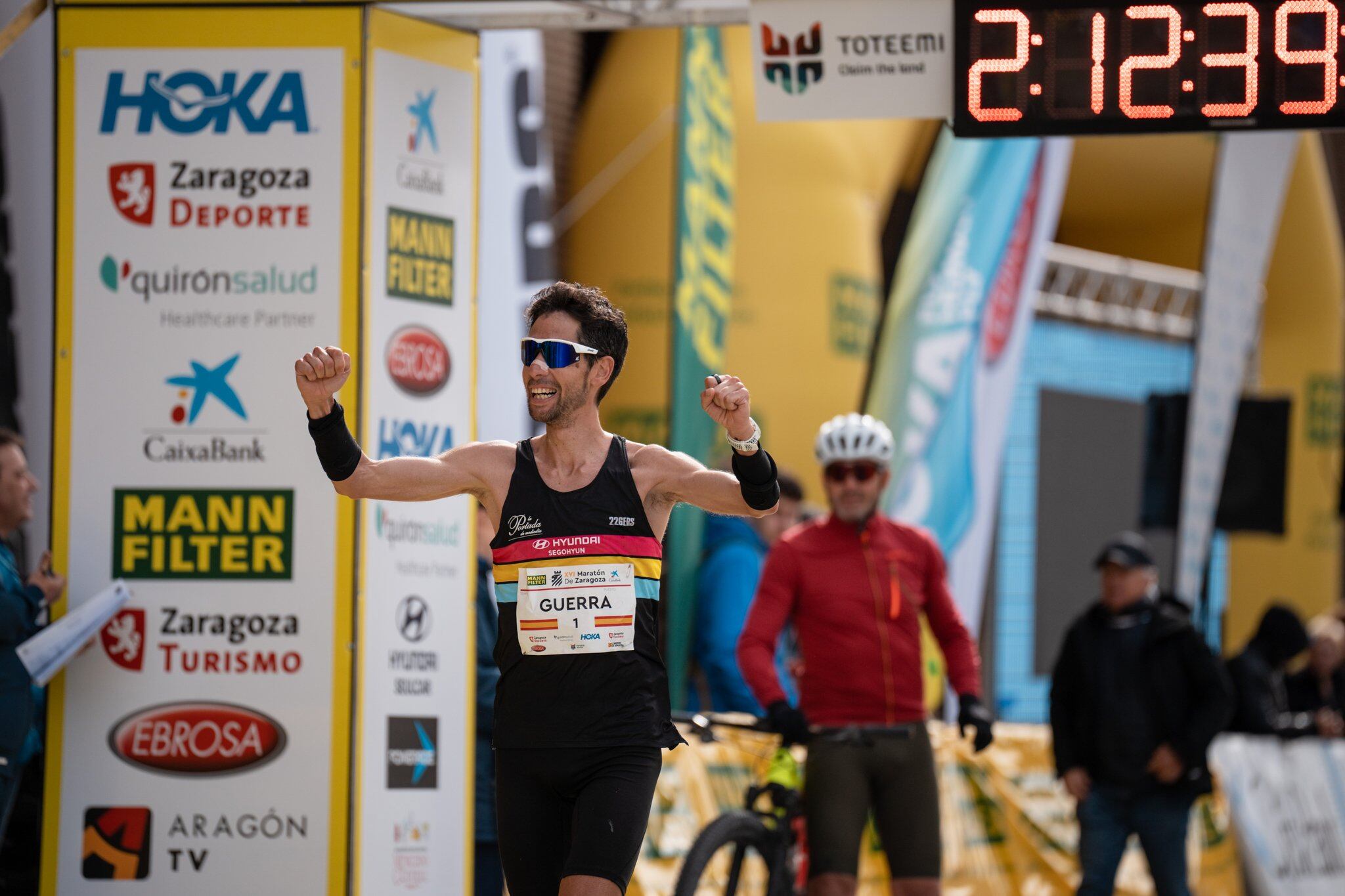 Javier Guerra, campeón de España de maratón