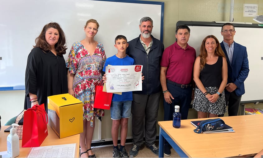 Héctor Llerena, ganador del Concurso de Relatos Cortos de Coca-Cola