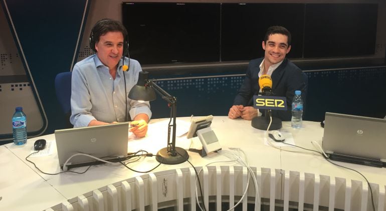 Javier Fernández con José Ramón de la Morena 