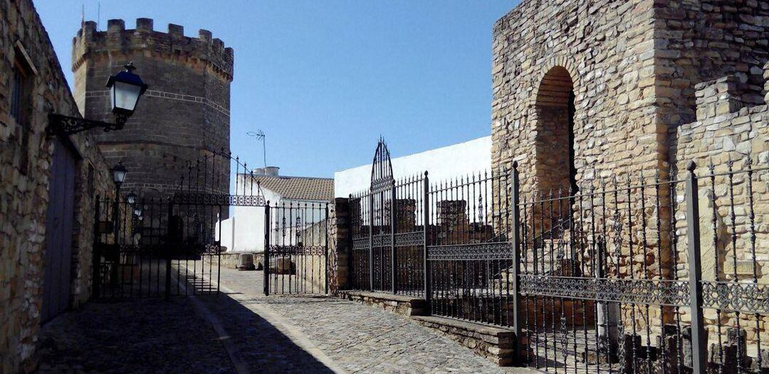 Monumentos en el casco histórico de Porcuna.