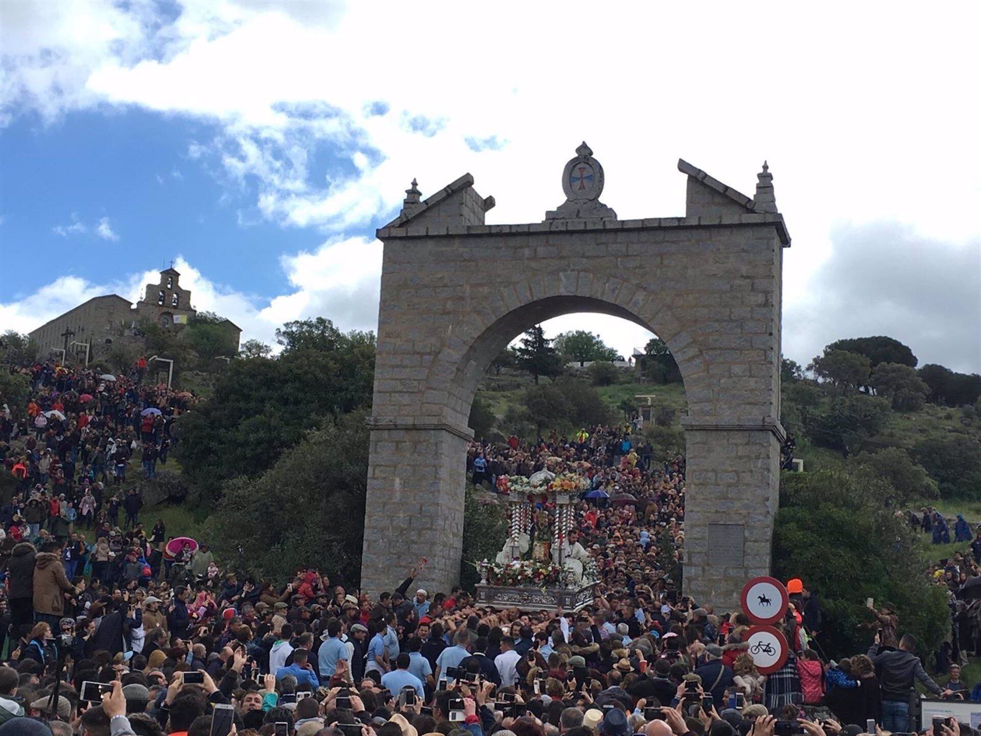 Imagen de archivo de la procesión de la Virgen de la Cabeza