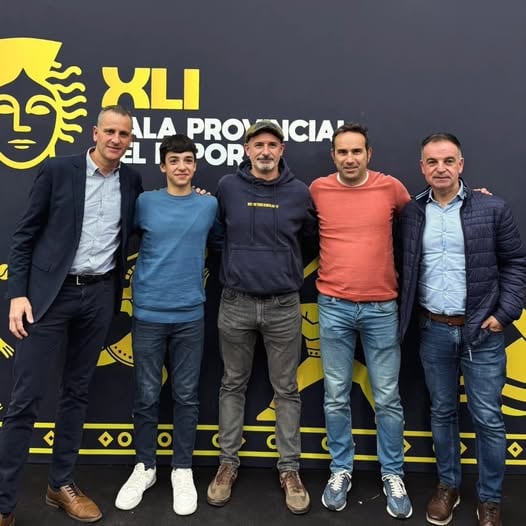 Representación alcoyana en los premios de Deportes de la Diputación de Alicante