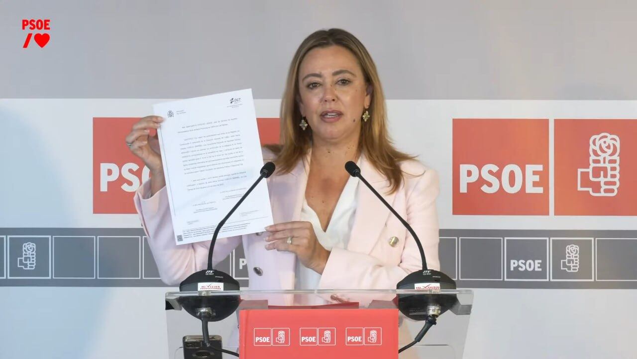 María Dolores Corujo, candidata del PSOE a la Presidencia del Cabildo de Lanzarote.