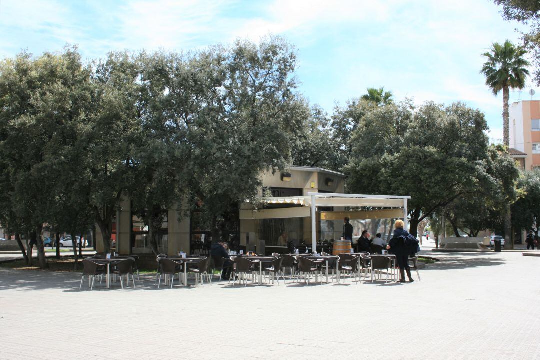 Imagen de una terraza en el municipio de Almassora