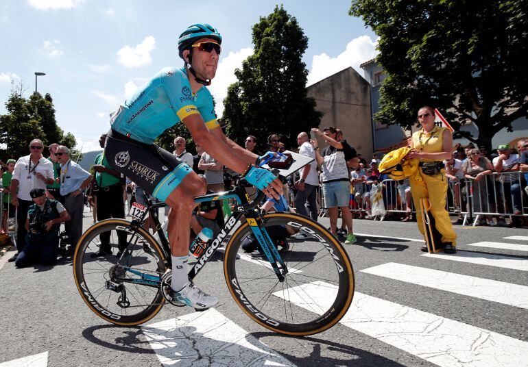 Omar Fraile, antes de una etapa