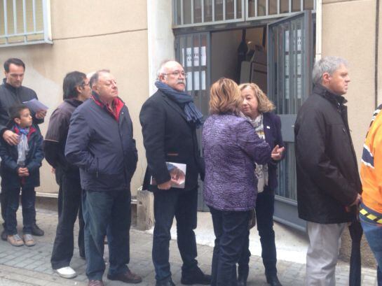 Josep-Lluís Carod-Rovira ha votat aquest diumenge al matí a Tarragona