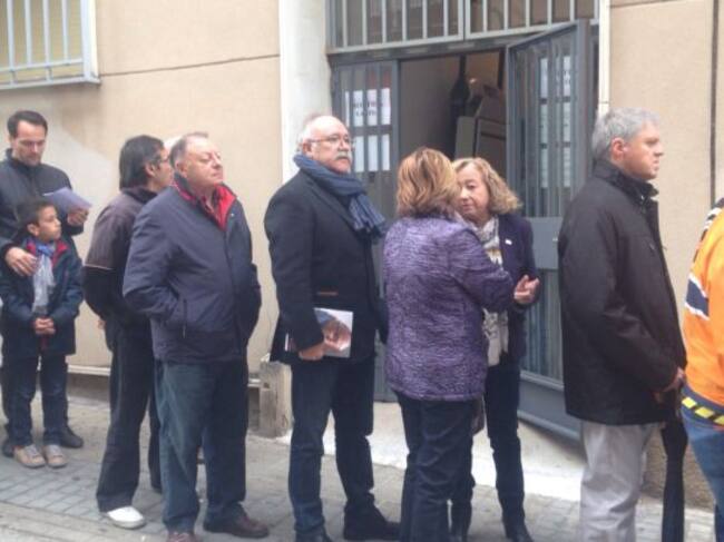 Josep-Lluís Carod-Rovira ha votat aquest diumenge al matí a Tarragona