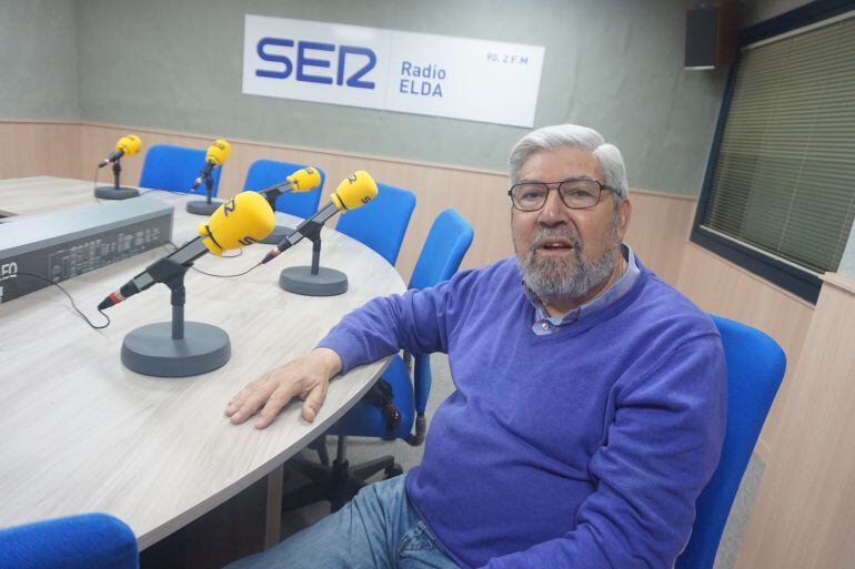 Padre Jesús Pastor, asesor religioso fiesta Moros y Cristianos en Radio Elda Cadena SER