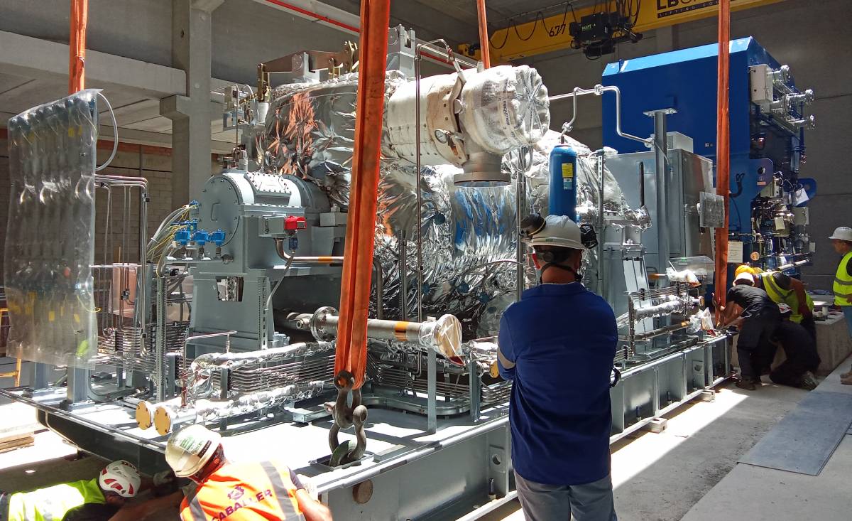 Imatge de la planta de valorització energètica de la Mancomunitat