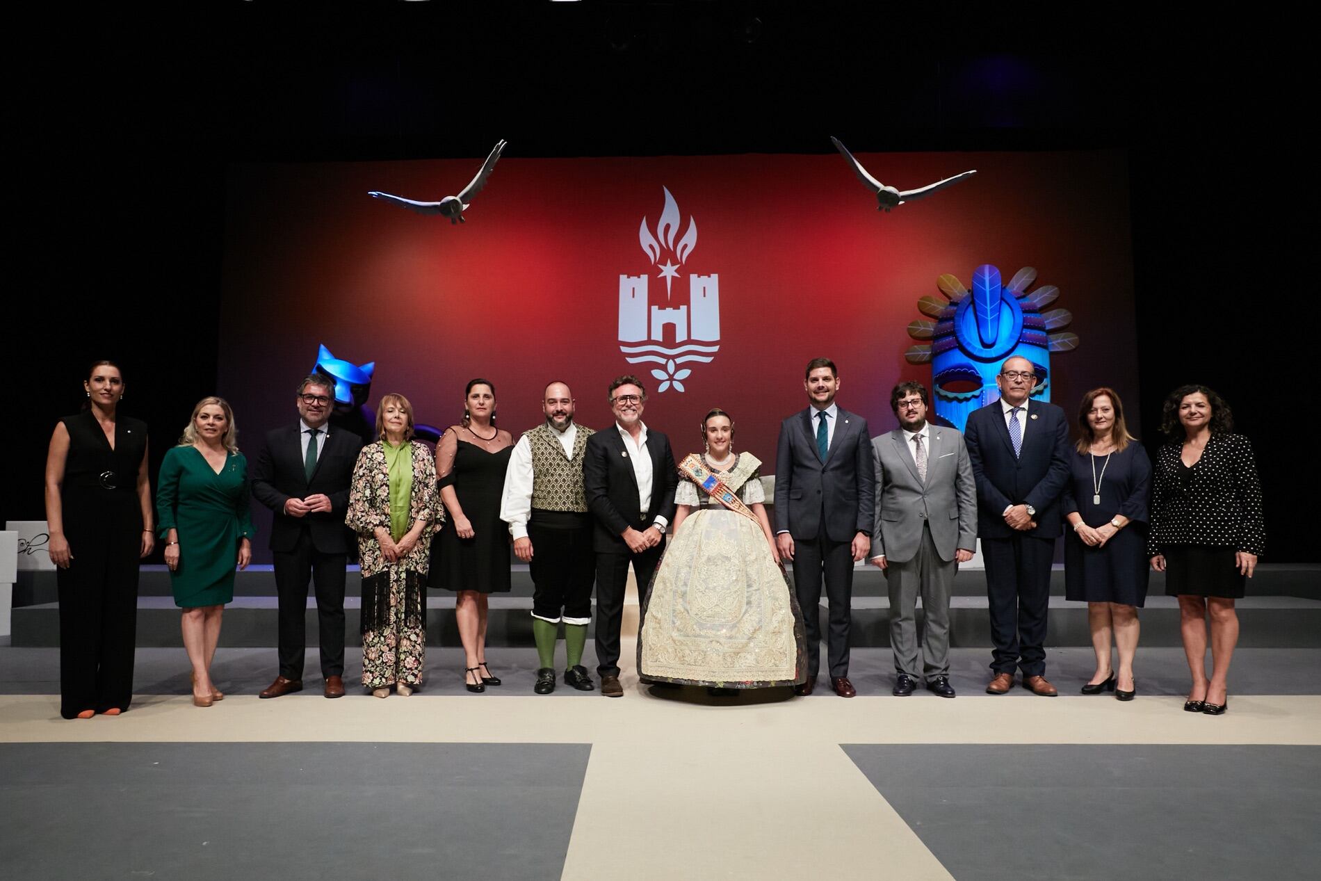 Presentación de la Fallera Mayor Infantil de Gandia, Daniela Serralta..
