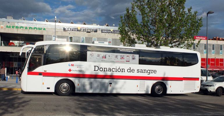 Autobús de donación de sangre