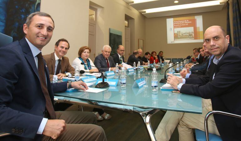 Reunión sobre la zona franca el pasado viernes