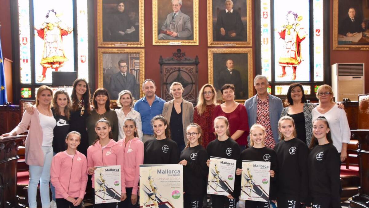 Son Moix acogerá el sábado la tercera Fase de la Liga Iberdrola de Gimnasia Rítmica