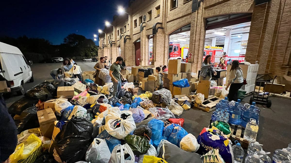 Toledo recoge hasta 110 toneladas de solidaridad para los afectados por la DANA en Valencia