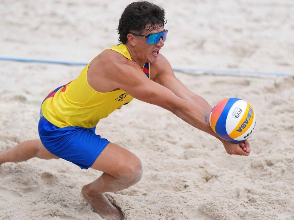 Top ten de les dues parelles a l'Europeu dels Petits Estats de Vòlei Platja