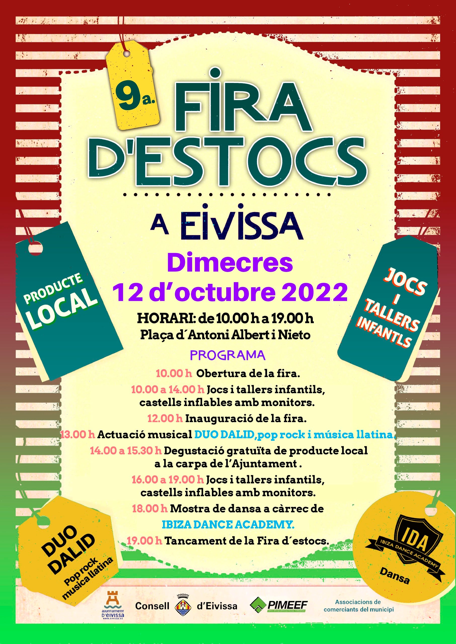 Cartel Feria Estocs Ibiza