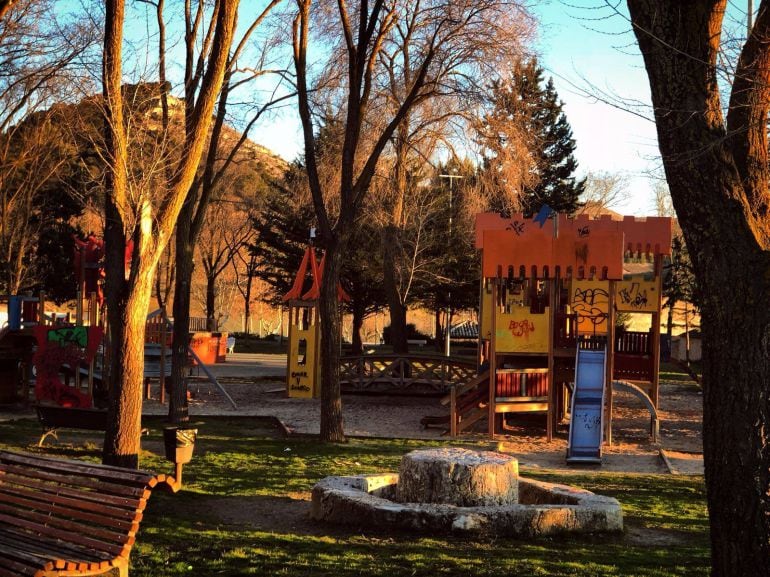 Pintadas en el parque de San Vicente