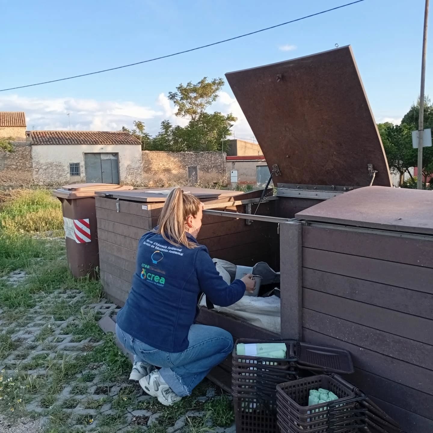 Islas orgánicas que convierten los restos en compost