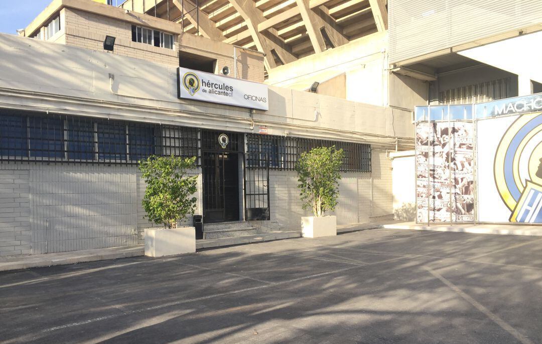 Oficinas del Hércules, en el Rico Pérez