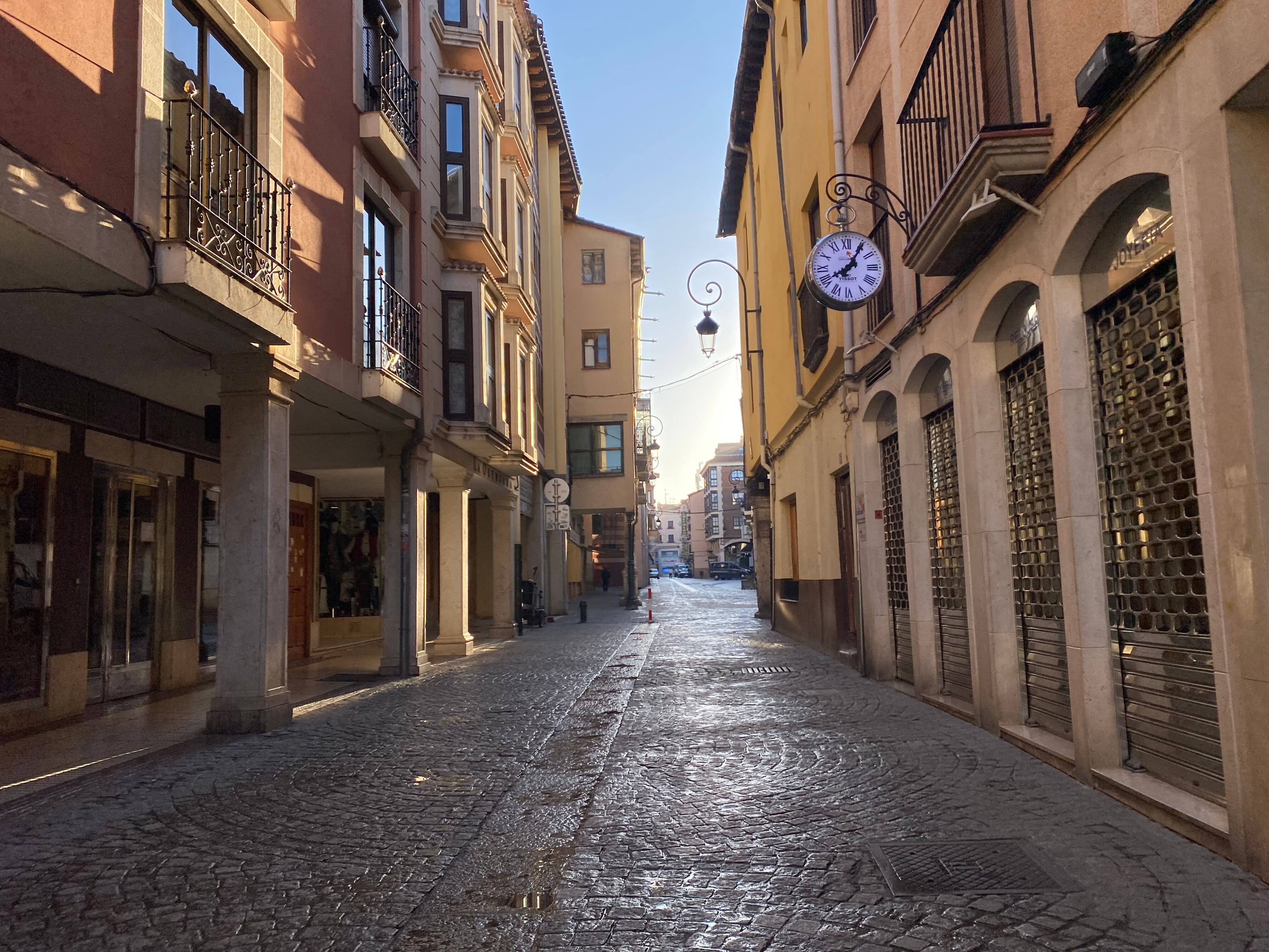 Calle Las Boticas en Aranda de Duero