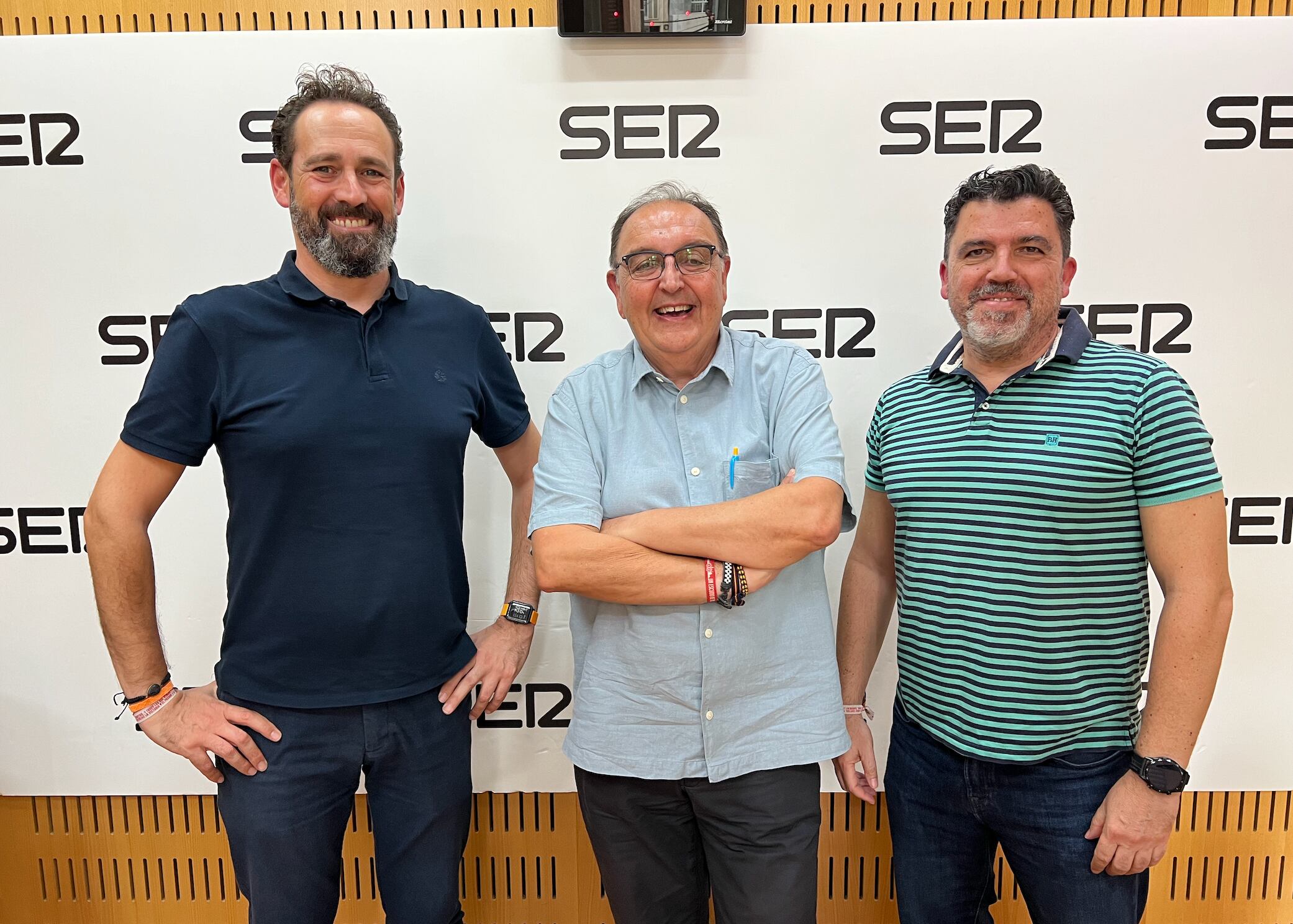 Jorge Fenor, Pepe Pallarés y Txema Almela en la tertulia futbolera de SER Deportivos Región de Murcia