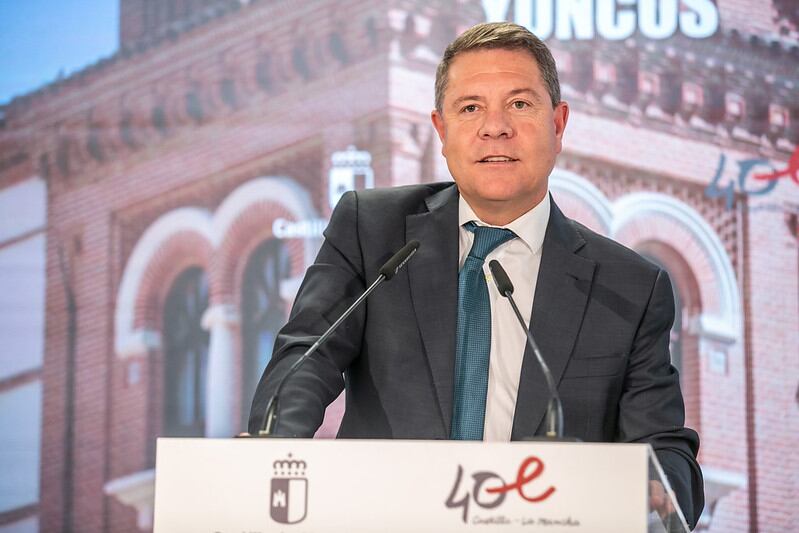 Emiliano García-Page, presidente de Castilla-La Mancha