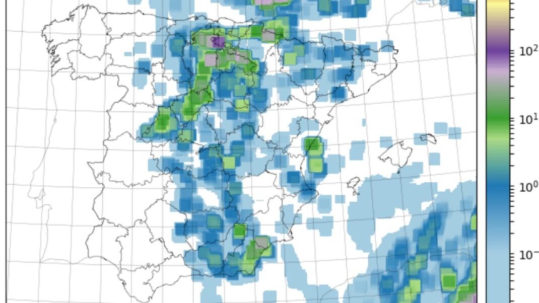 29 provincias repartidas por 10 comunidades autónomas están este miércoles bajo aviso amarillo por lluvias y/o tormentas.