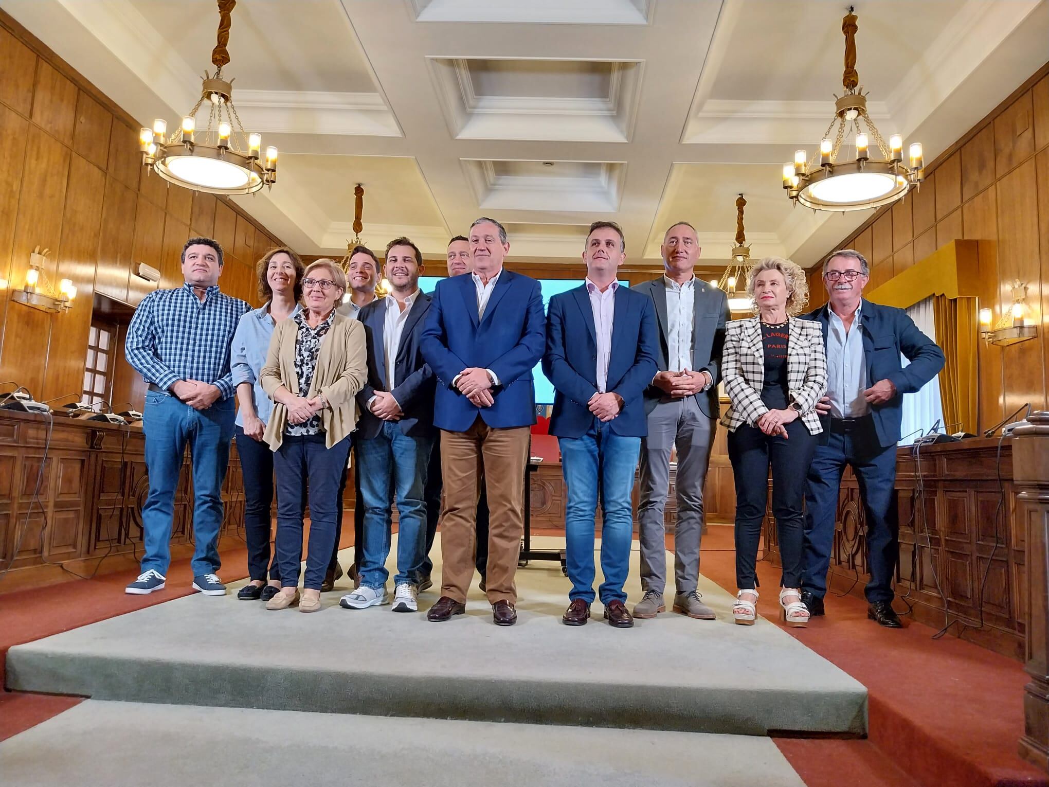 Equipo de gobierno de la Diputación Provincial de Zamora