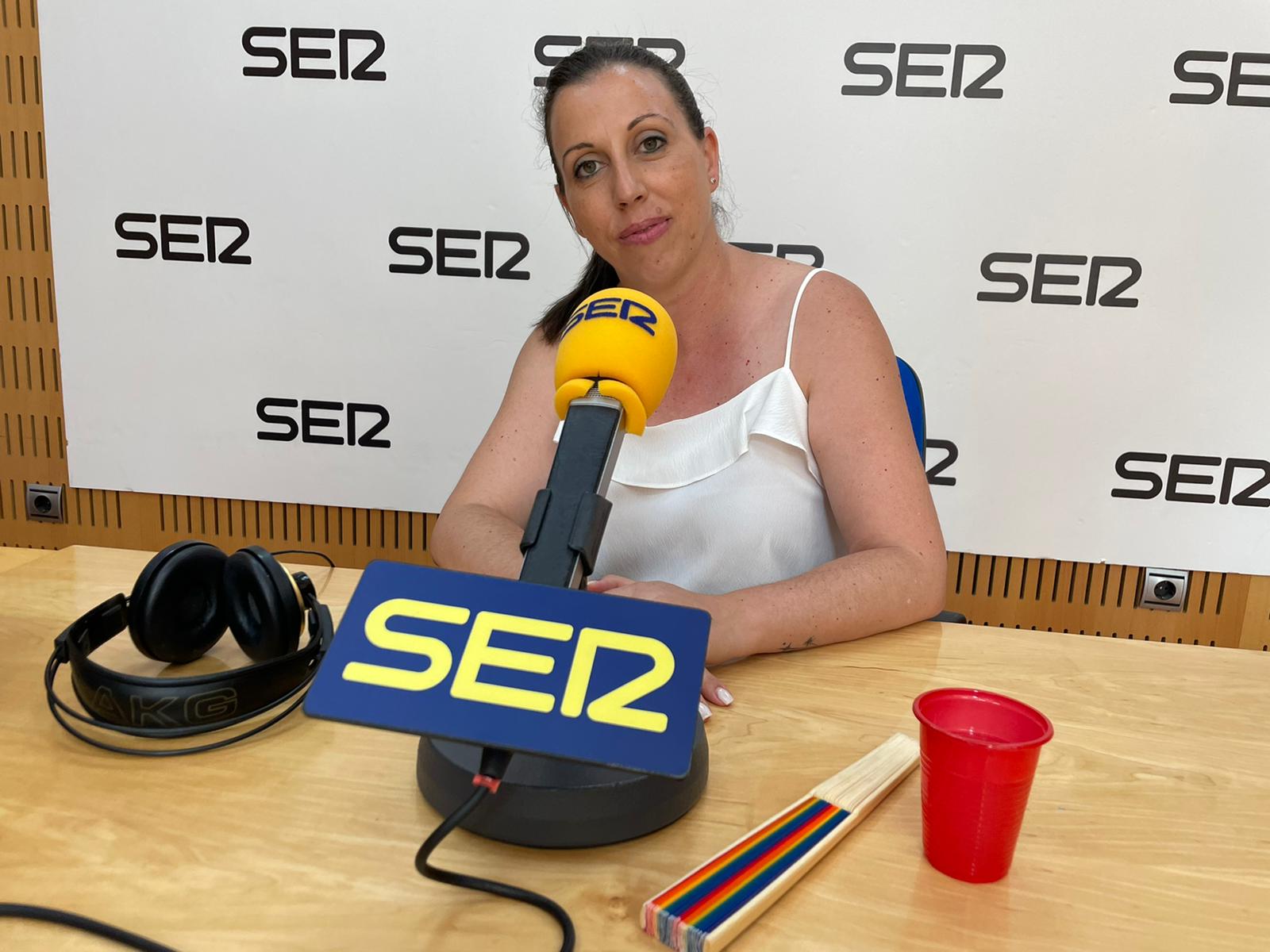 Sonia Almela, nueva alcaldesa de Ceutí, en los estudios de Radio Murcia