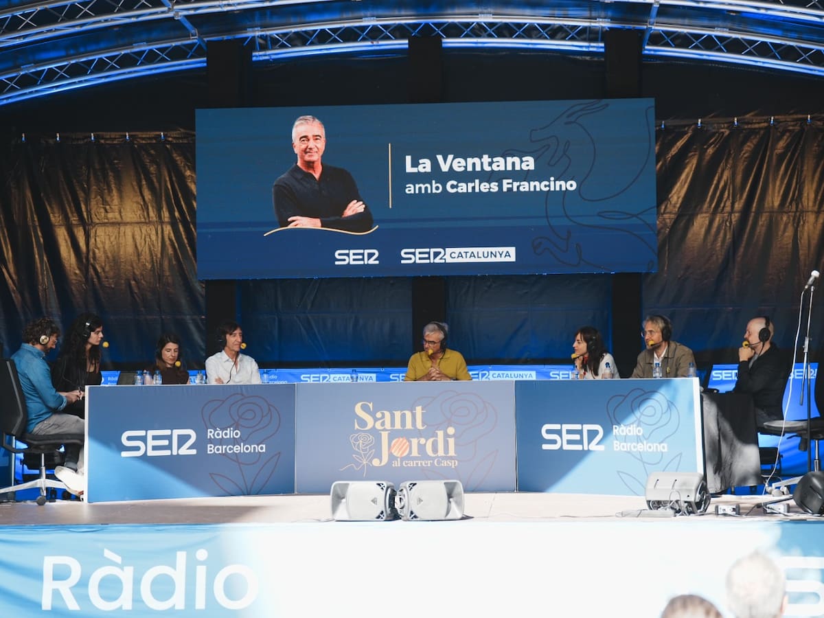 "Más libros, más libres": así ha sido la edición especial de 'La Ventana' desde Sant Jordi