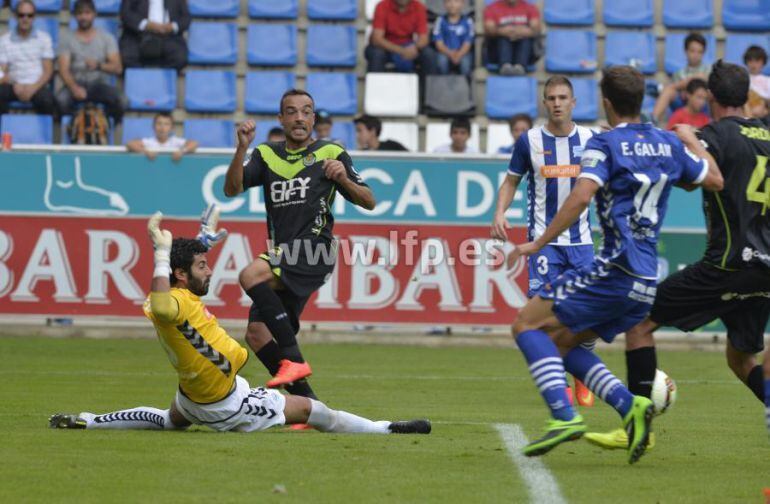 Galán es otro de los jugadores recuperados para la defensa albiazul