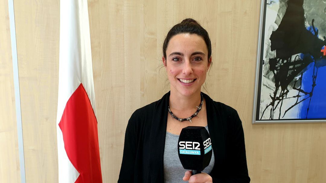 Andrea Rubio responsable de Creu Roja Joventut a Tarragona