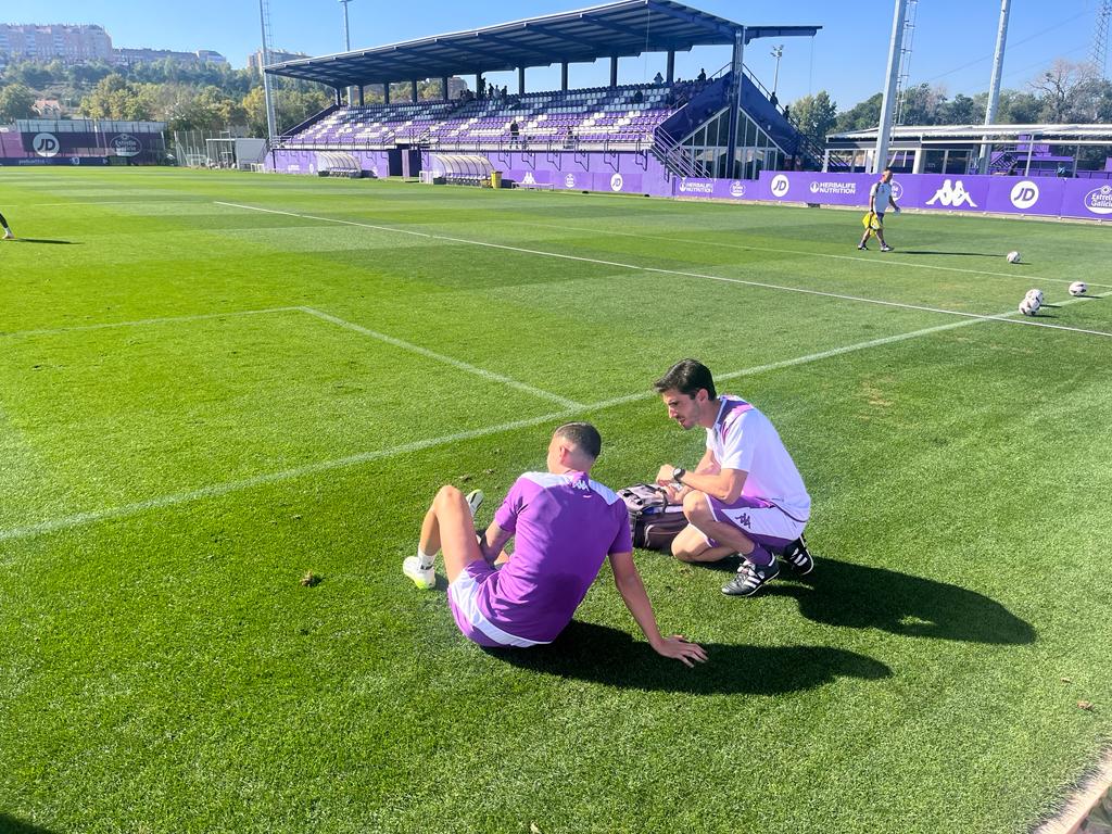 Javi Sánchez lesionado en Los Anexos