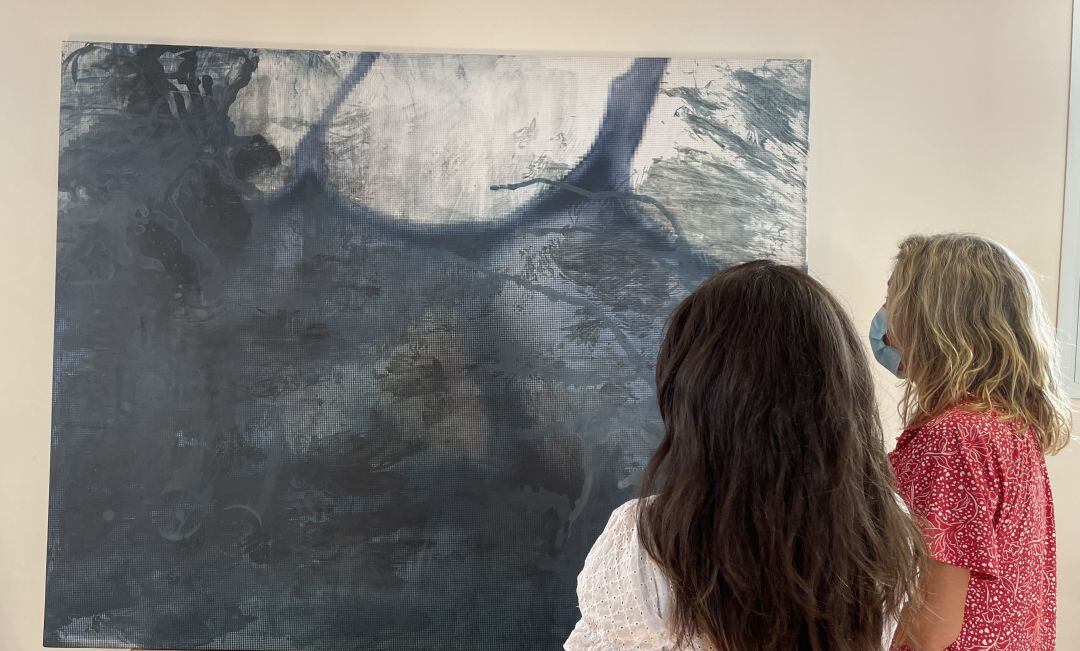 La muestra la conforman obras de dieciséis artistas, adquiridas por el Ayuntamiento durante el Plan de Choque Cultural