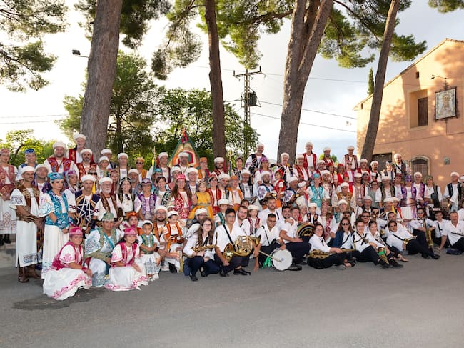 Foto de la comparsa en 2019. Archivo