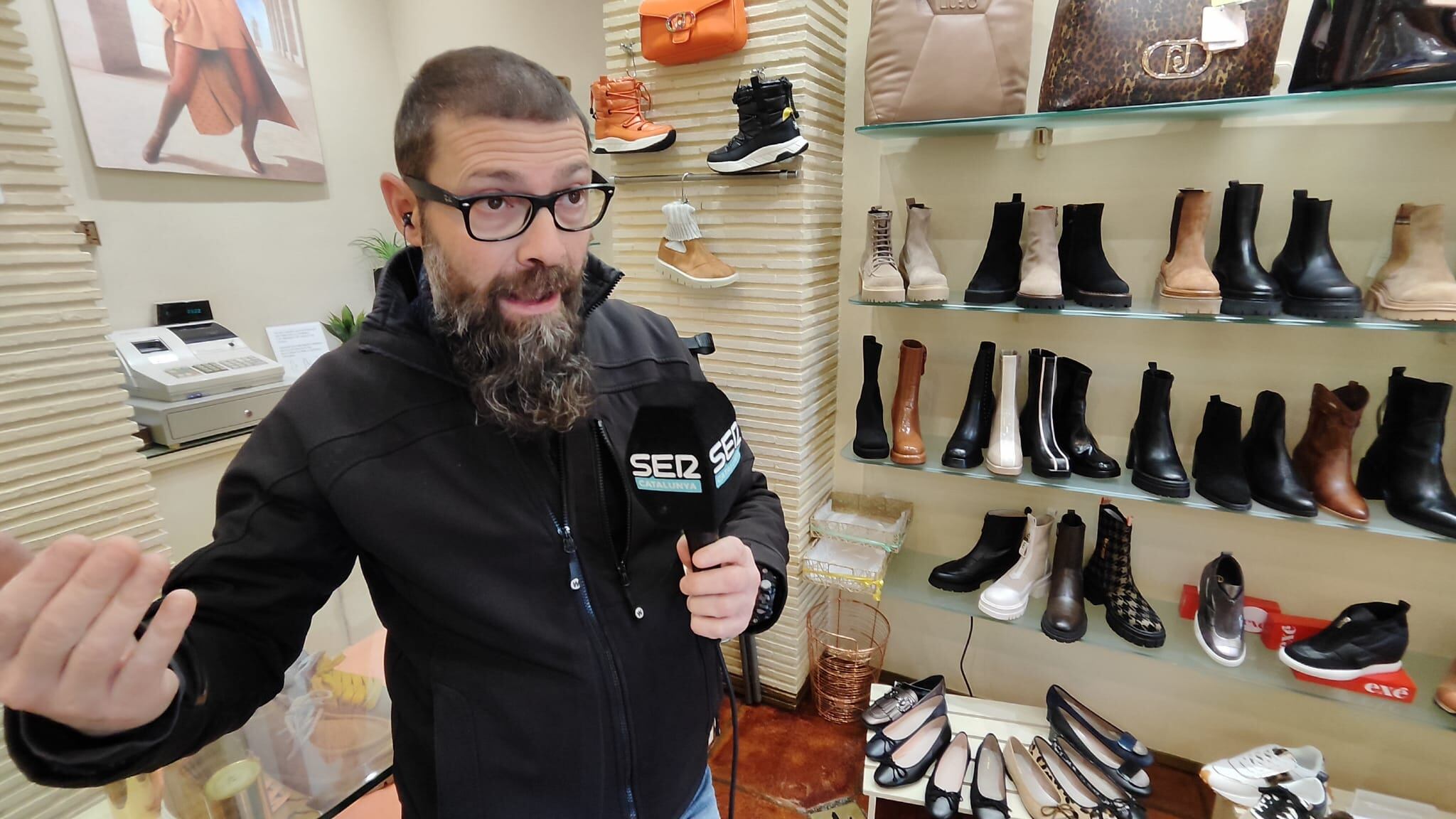 Jordi Espuña, vicepresident de l'associació de comerciants de la Zona Alta de Lleida.