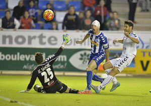 Gaizka Toquero, en el partido del fin de semana pasado | Autor: Paulino Oribe / AS